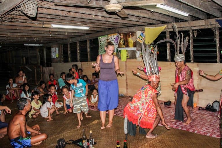 Visiting a Longhouse in Borneo – Living with the Iban People of Sarawak