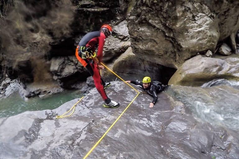 Vorarlberg Austria Alpine Hiking To Canyon Underworld In Bregenzerwald