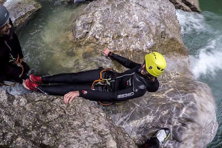 Vorarlberg Austria Alpine Hiking To Canyon Underworld In Bregenzerwald