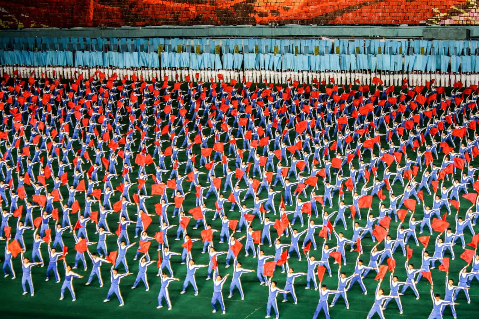 The Grand Mass Gymnastics and Artistic Performance Arirang in North Korea