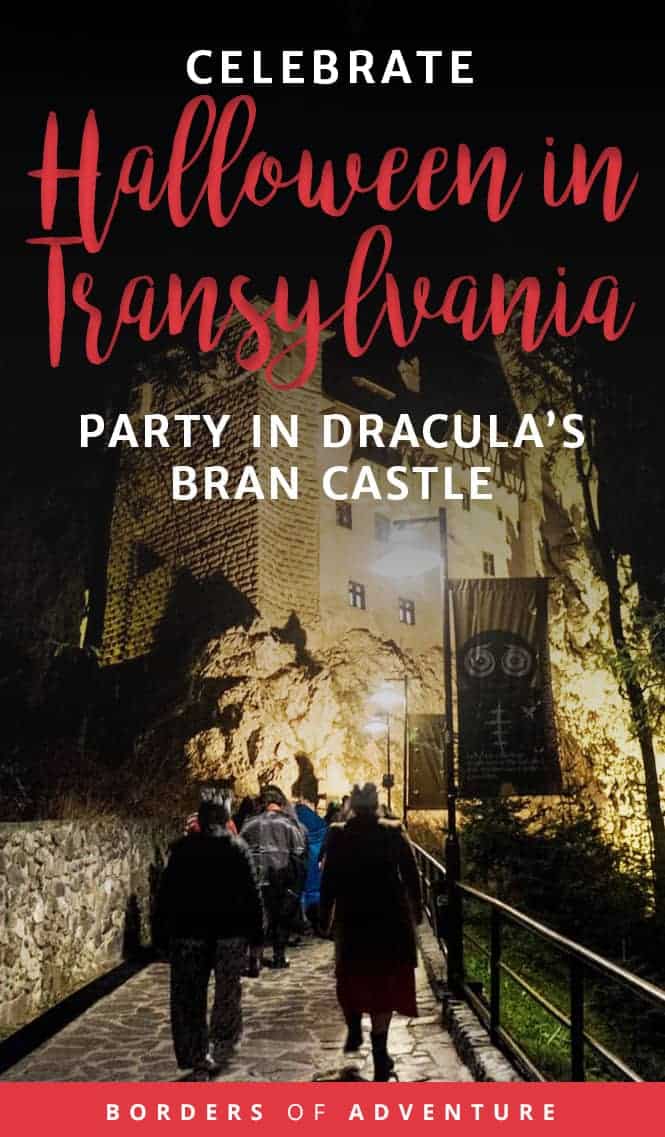 Halloween in Transylvania, Romania Pin