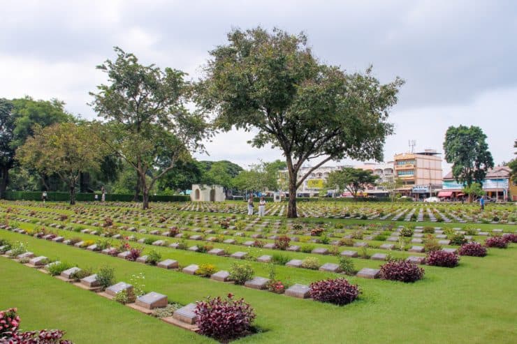 Death Railway in Kanchanaburi, Thailand – Scenic Journey. Dark Past.